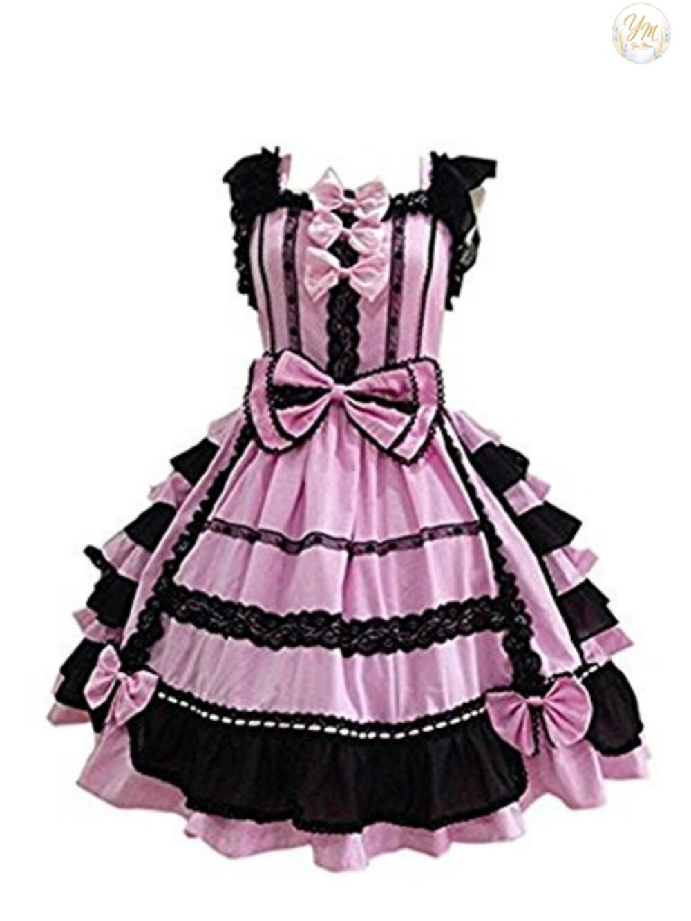 Girls Lolita Dress Princess Lace Court Skirt Cosplay Costume